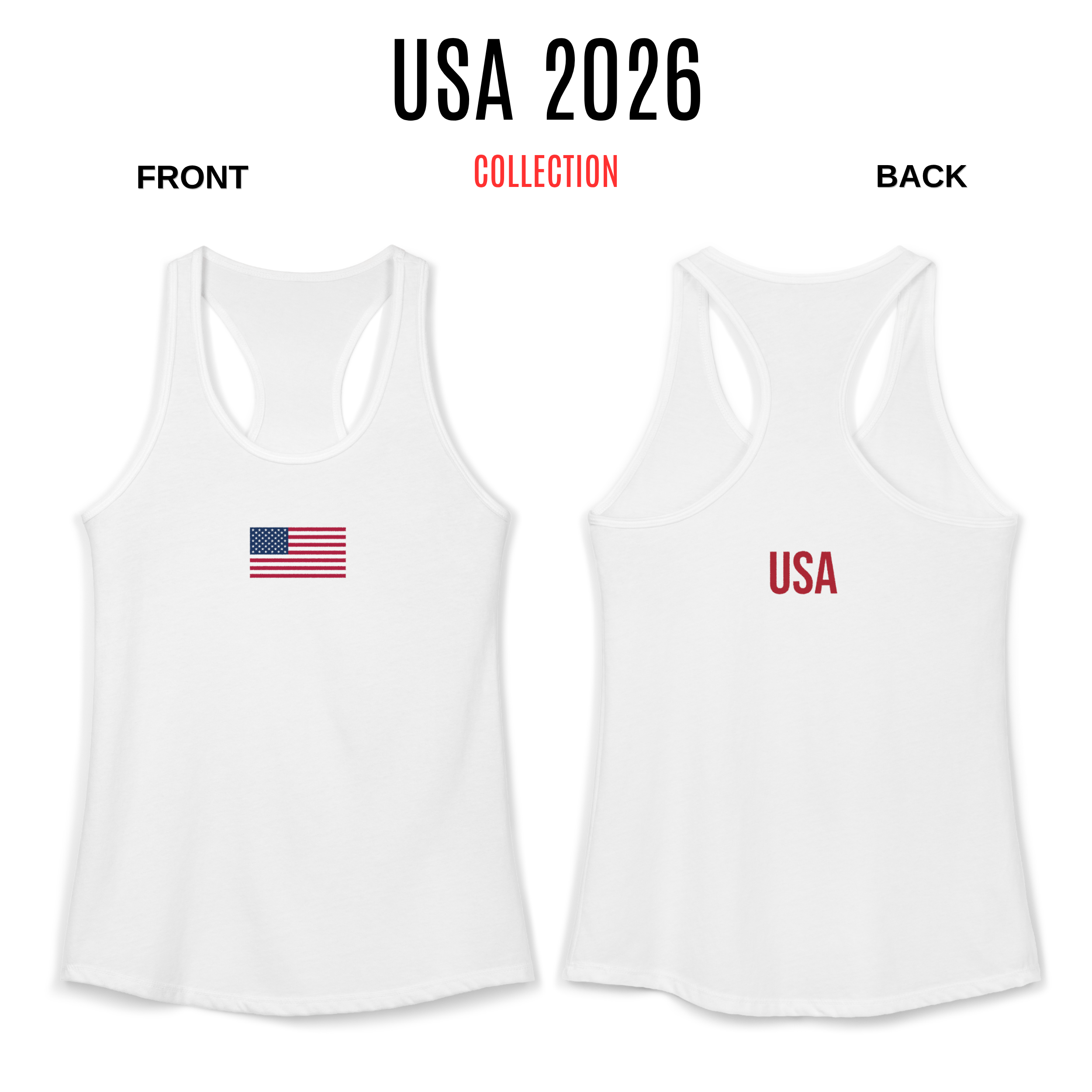 USA 2026 Women's  Tank Top