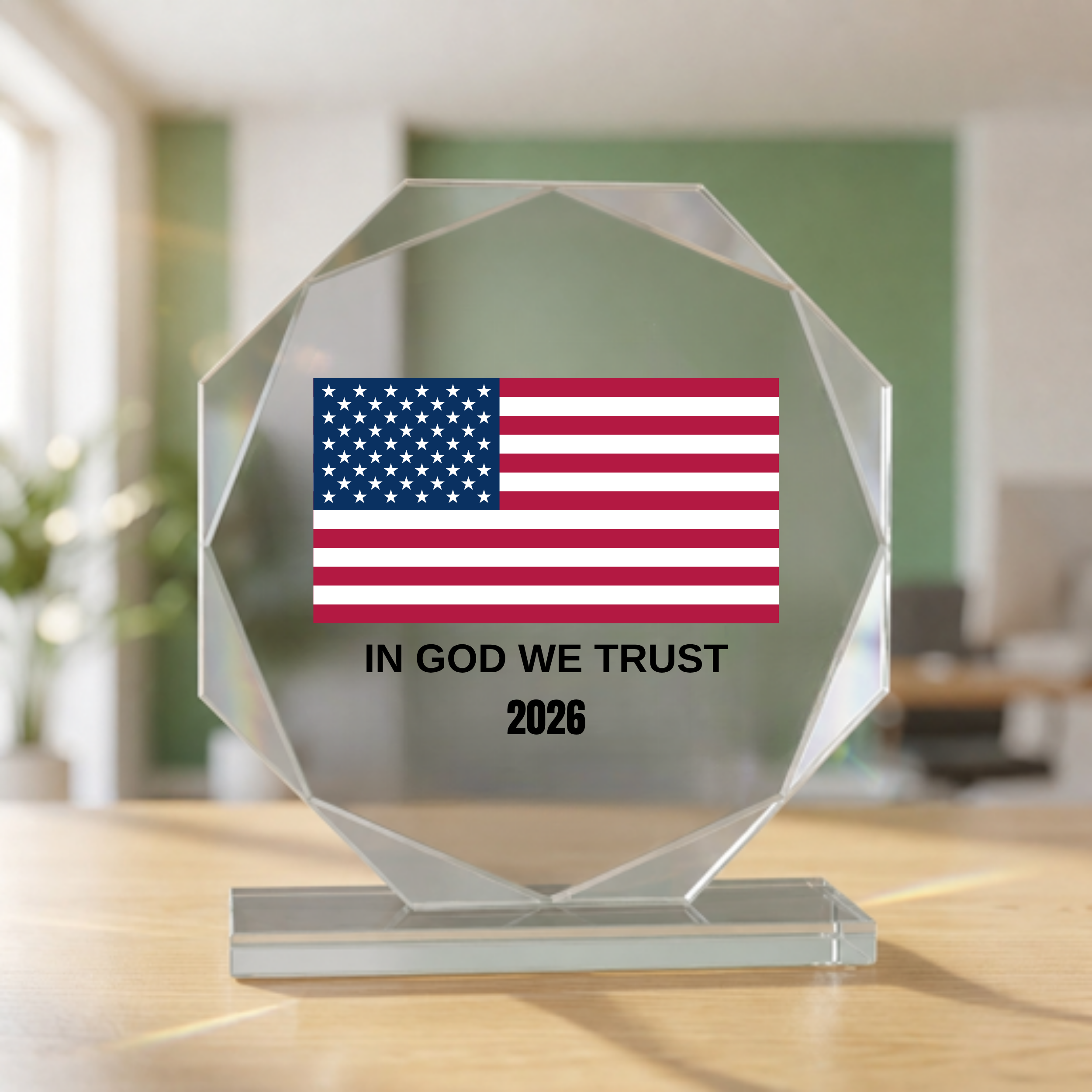 USA 2026 Engraved Plaque