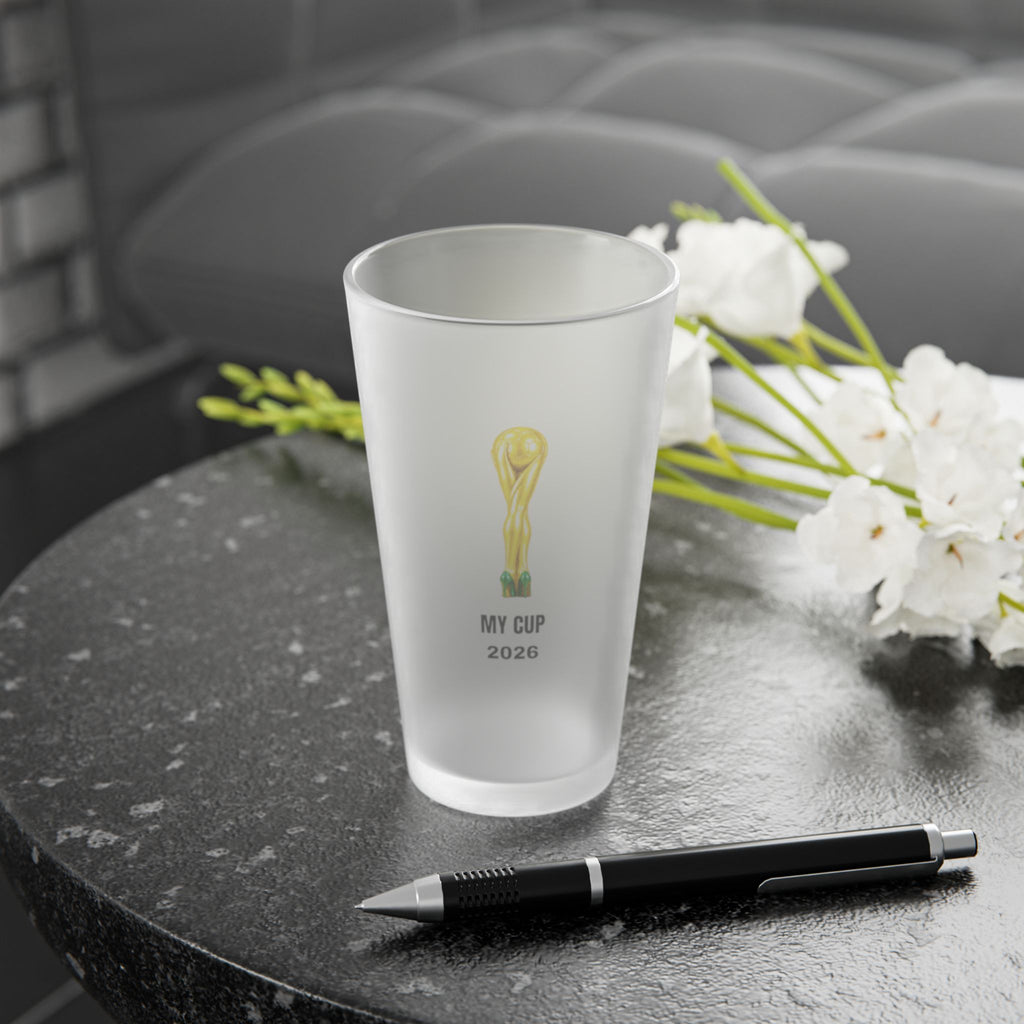 My Cup 2026 Frosted Pint Glass